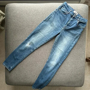 Reformation High Rise Straight Leg Jeans Neris Wash Size 27